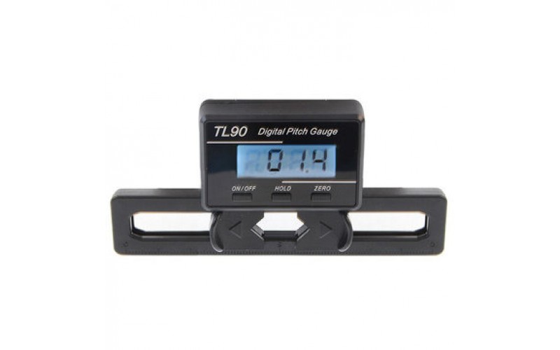 TL90 LCD Digital Pitch Gauge For ST250-800 Flybarless Helicopter